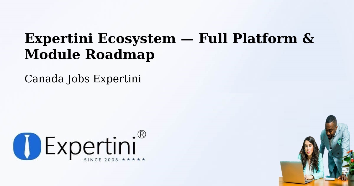 Expertini Ecosystem — Full Platform & Module Roadmap – Taber