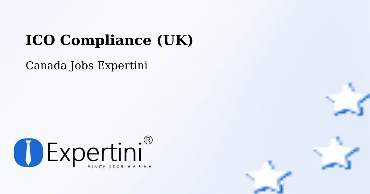 UK Data Protection & ICO Compliance – Taber - Canada Jobs Expertini