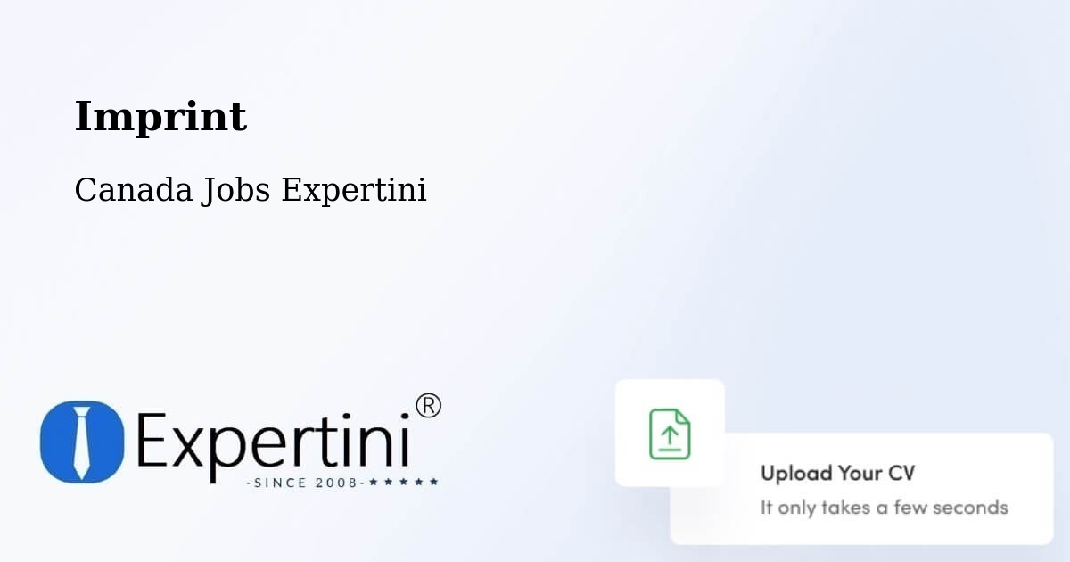 Imprint – Taber - Canada Jobs Expertini