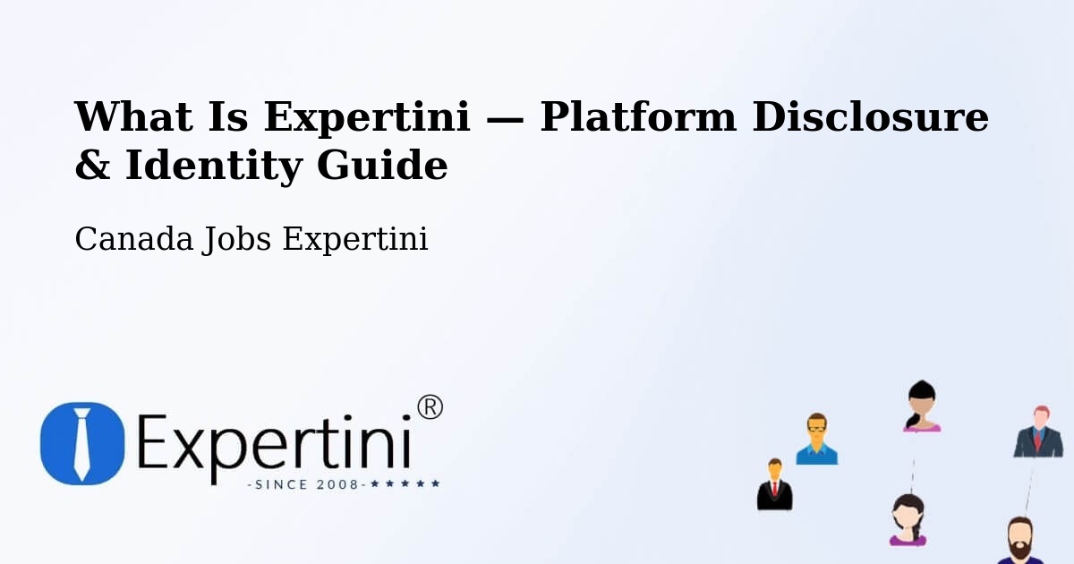 What Is Expertini — Platform Disclosure & Identity Guide – Taber